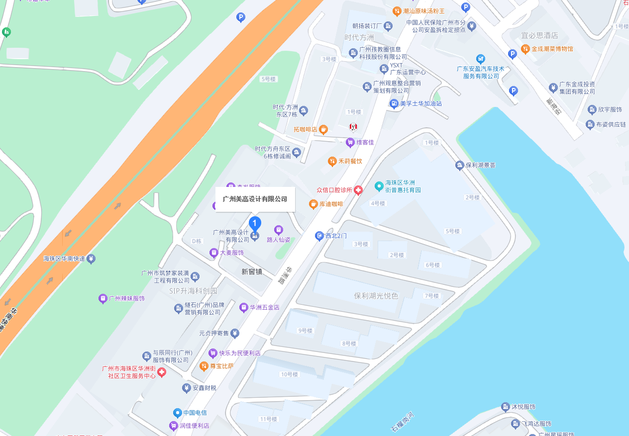 在地图上找到我们