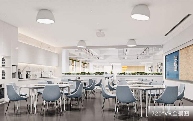美的制造技术办公室设计720度全景案例