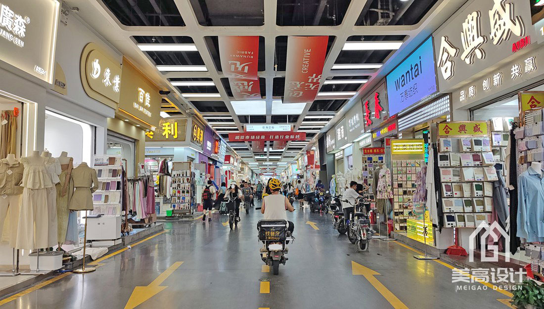 商业空间装修实景图-纺织城装修实景案例