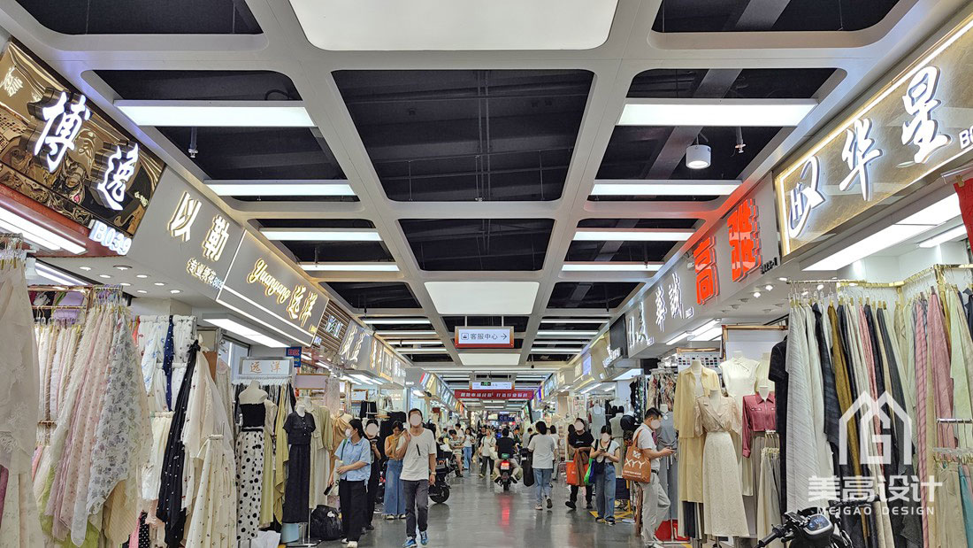 商业空间装修实景图-纺织城装修实景案例