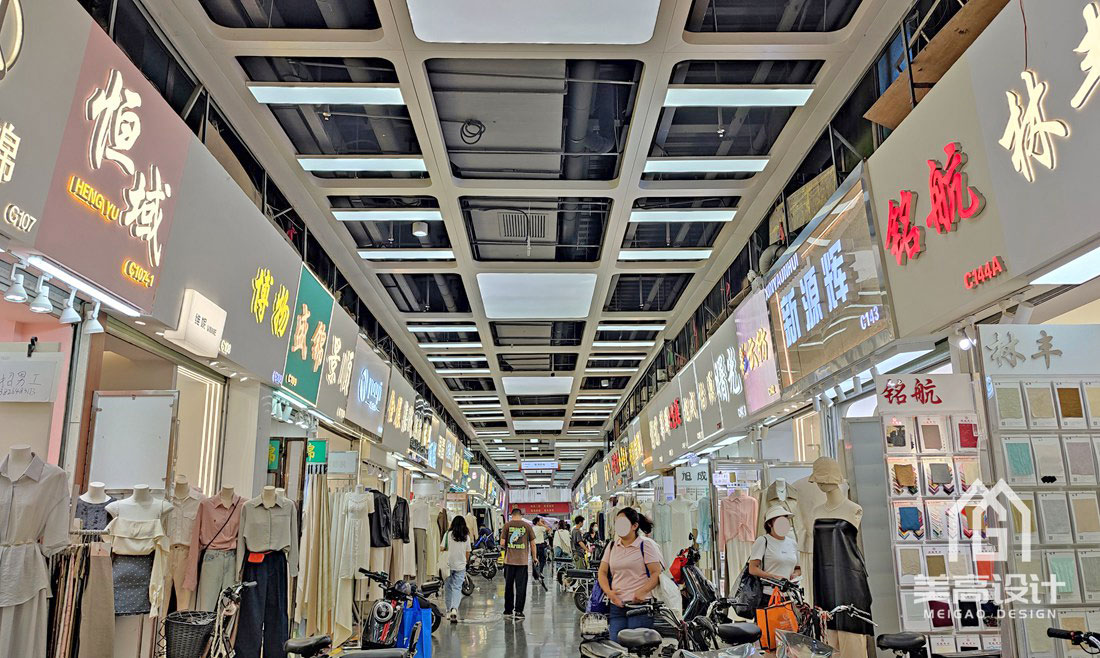 商业空间装修实景图-纺织城装修实景案例