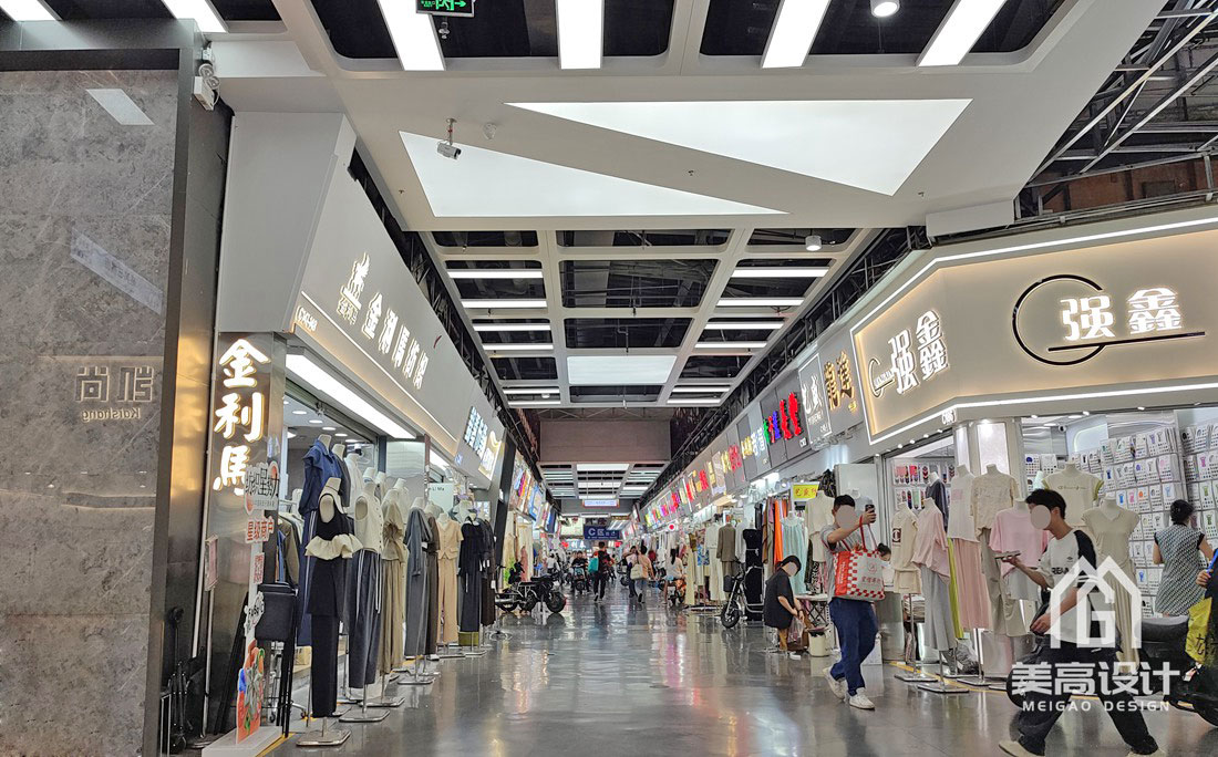 商业空间装修实景图-纺织城装修实景案例