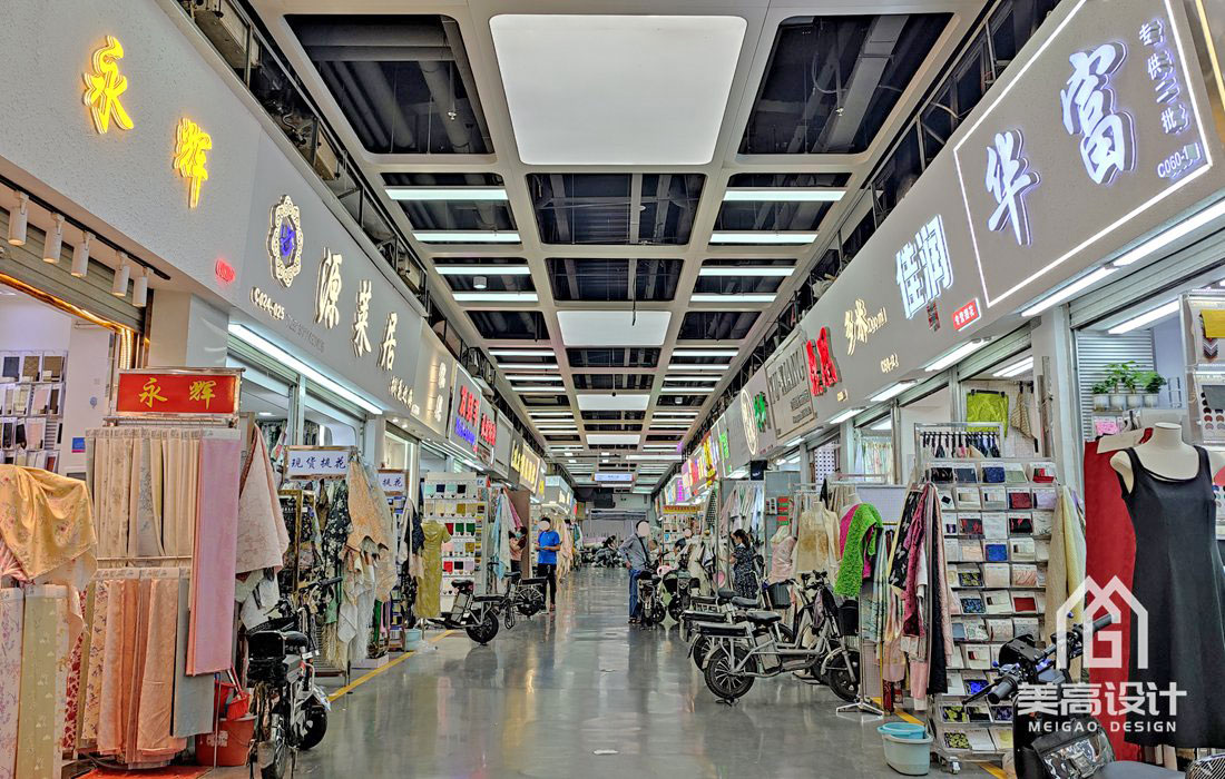 商业空间装修实景图-纺织城装修实景案例