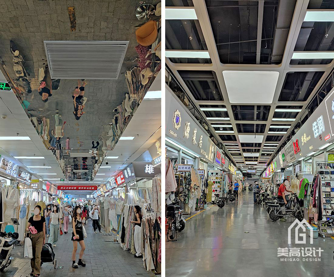 商业空间装修实景图-纺织城装修实景案例