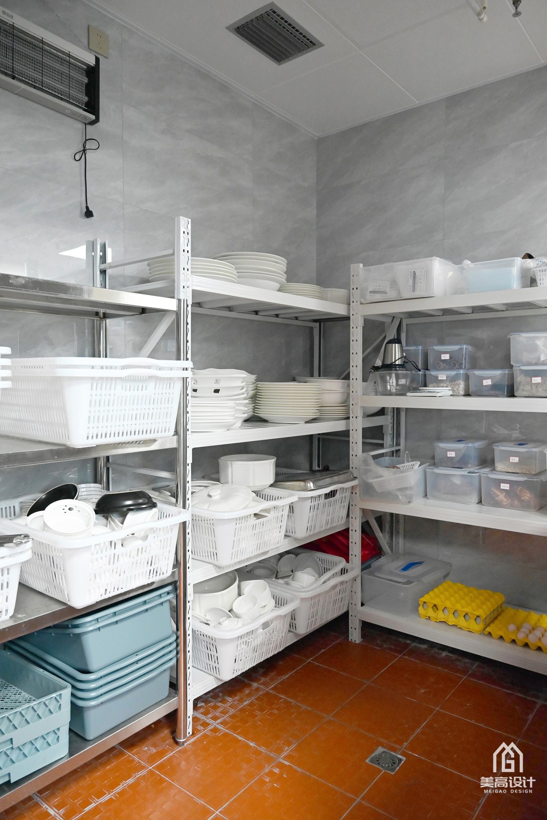 零壹科技园员工食堂后厨设计完工实景照