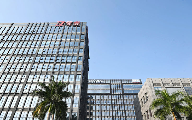 现代简约风-零壹科技企业员工食堂项目实景