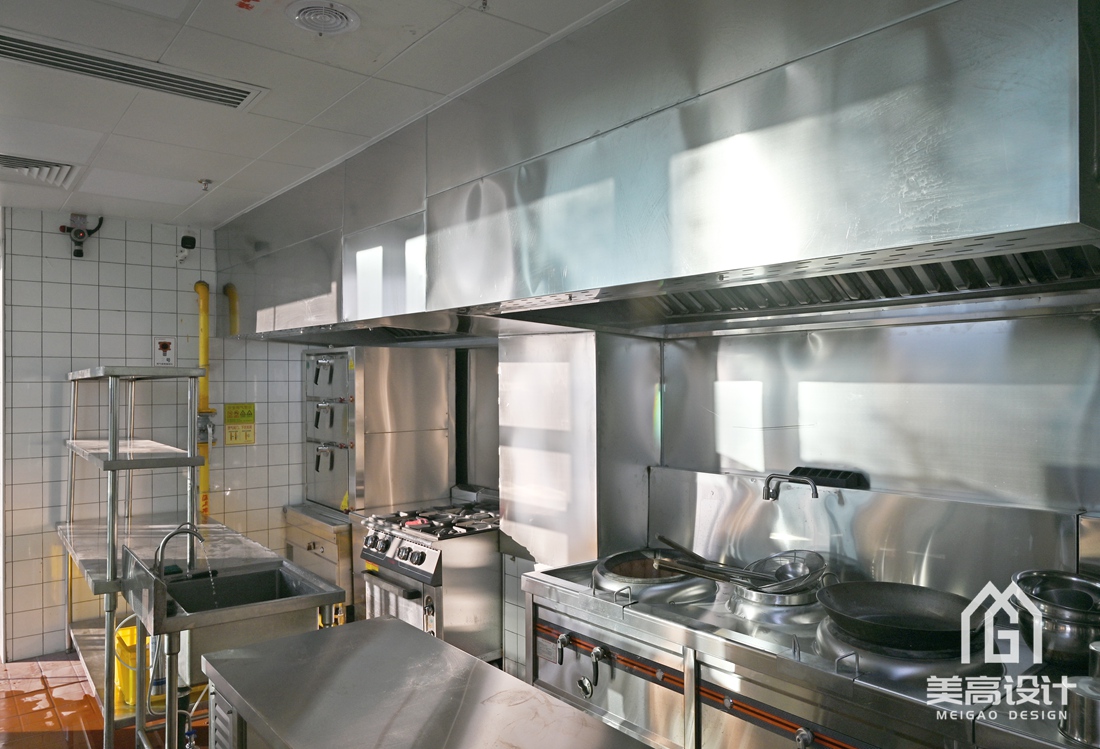 企业餐厅后厨装修实景