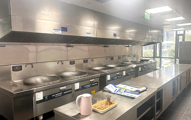 高效卫生舒适-国贸智谷员工餐厅厨房设计实景案例