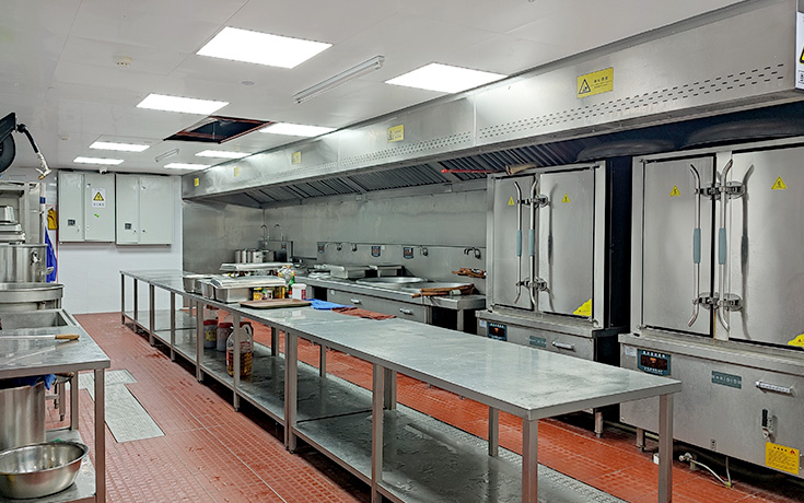 中国化学研究院国化广场员工餐厅厨房设备实景