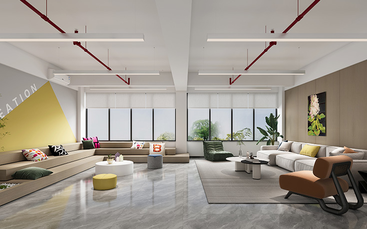 7686㎡配套宿舍楼设计!依顿把 “生活 + 休闲 + 办公” 搬进园区