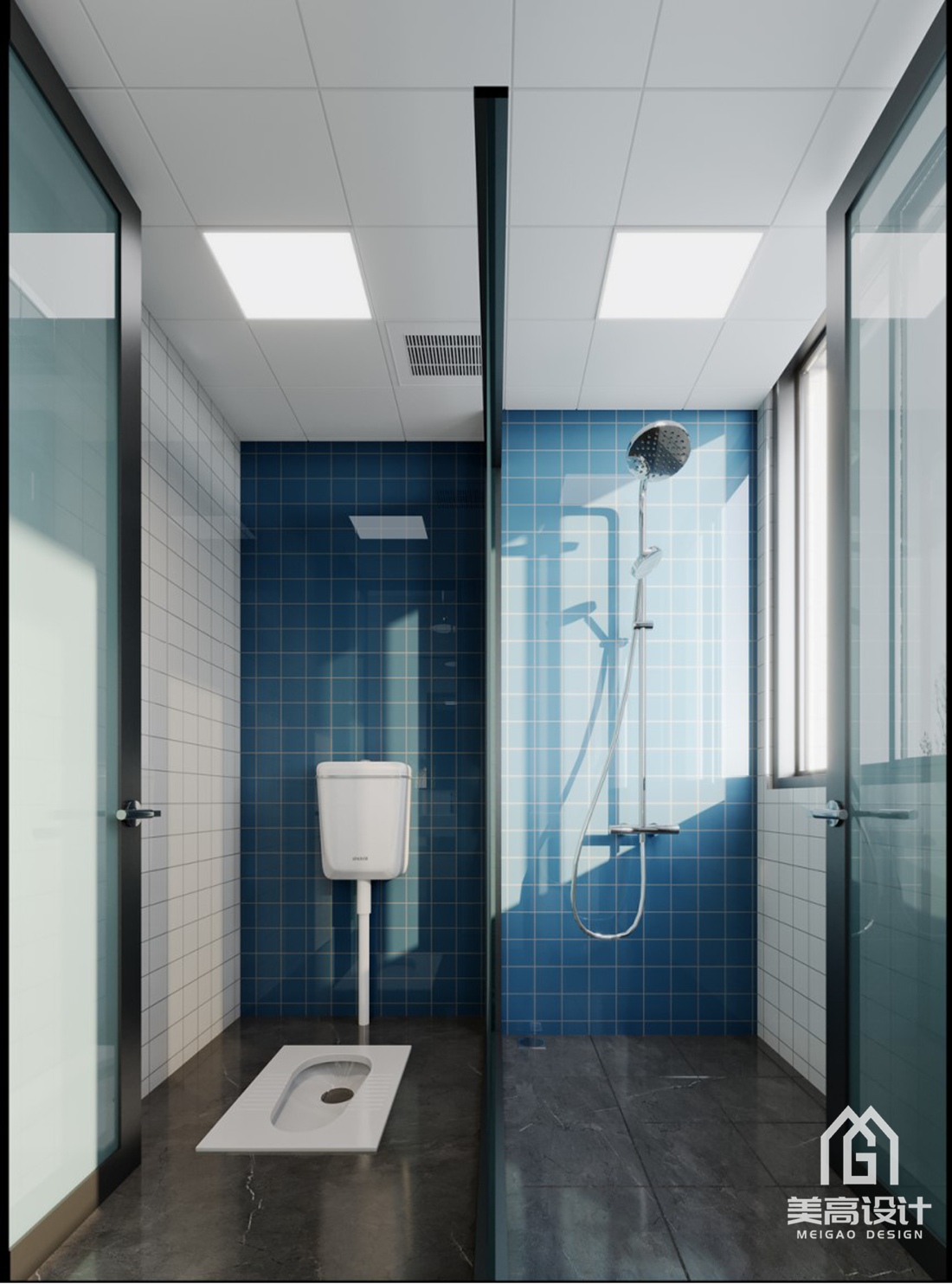 依顿电子 7686㎡配套宿舍楼设计-宿舍卫生间效果图2.jpg