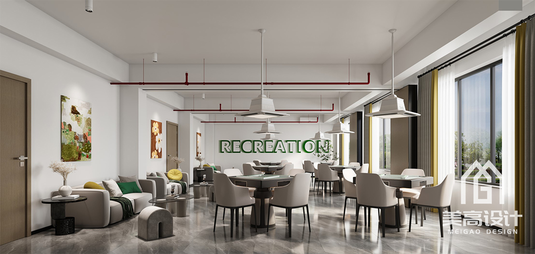 依顿电子 7686㎡配套宿舍楼设计-棋牌室.jpg