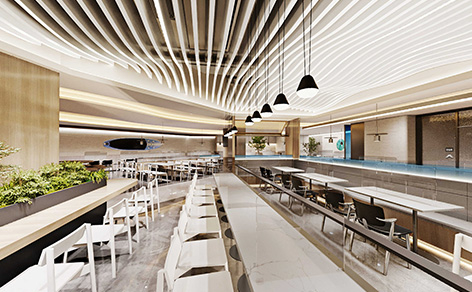 【VR全景】中远海运特运餐厅：全景体验质感空间