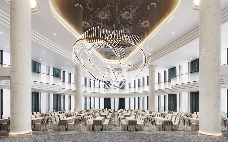 龙头国企-格力建投集团美食广场设计案例