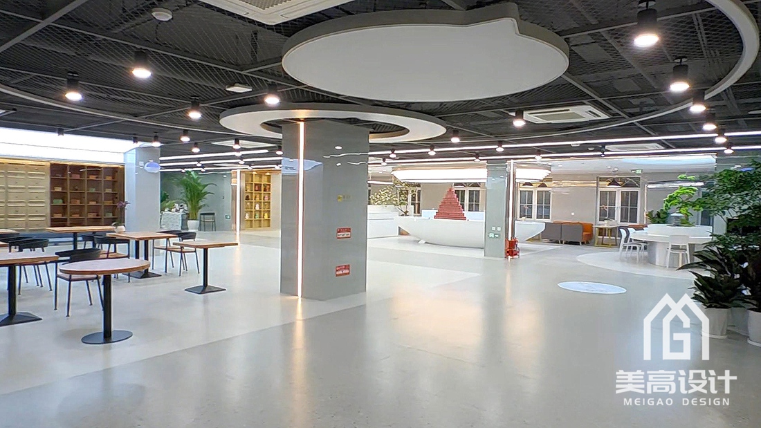 津药达仁堂·员工餐厅装修设计完工实景照