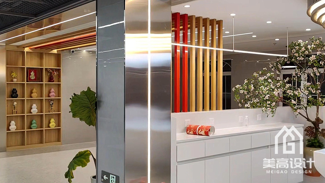 津药达仁堂·员工餐厅装修设计完工实景照