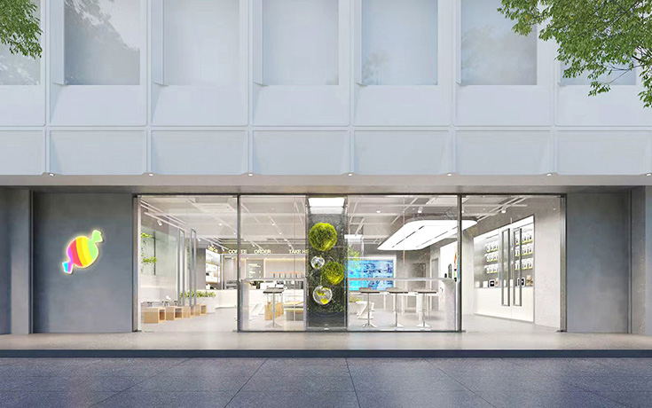 日本咖啡体验店设计 | 洋果屋智能科技海外项目