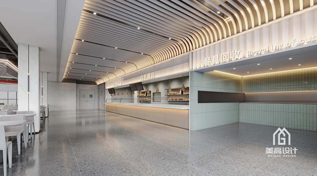 企业配套空间设计效果图_档口