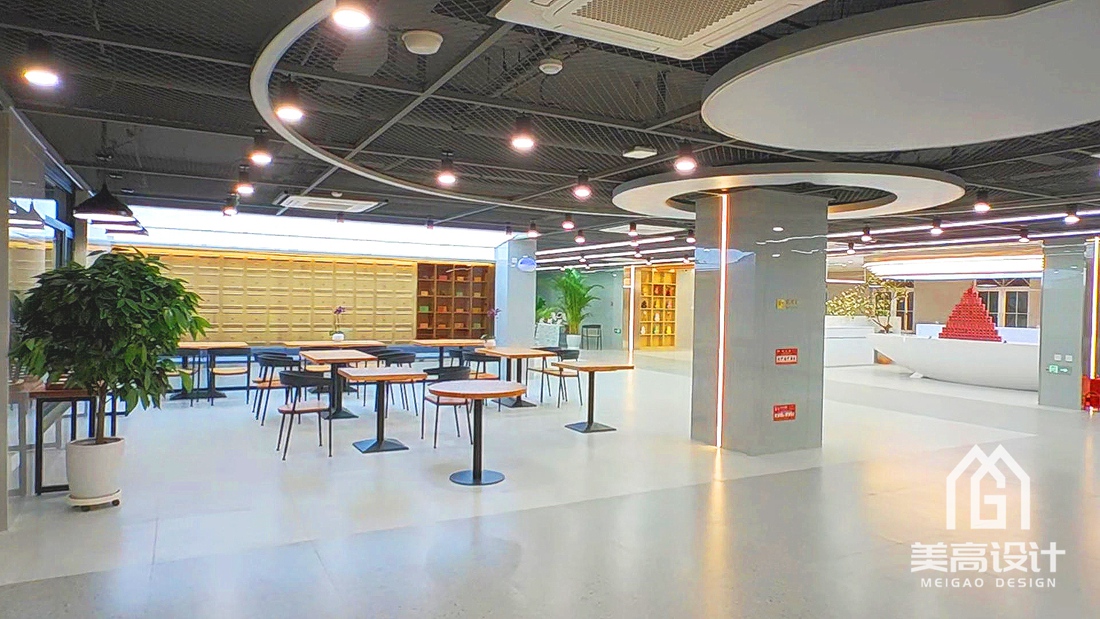 津药达仁堂·员工餐厅装修设计完工实景照