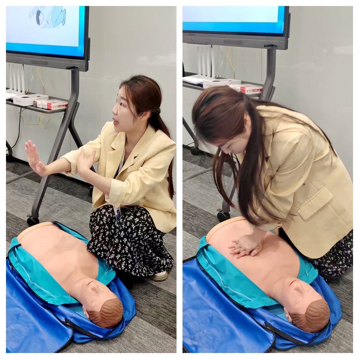 美高设计开展应急急救安全专项培训