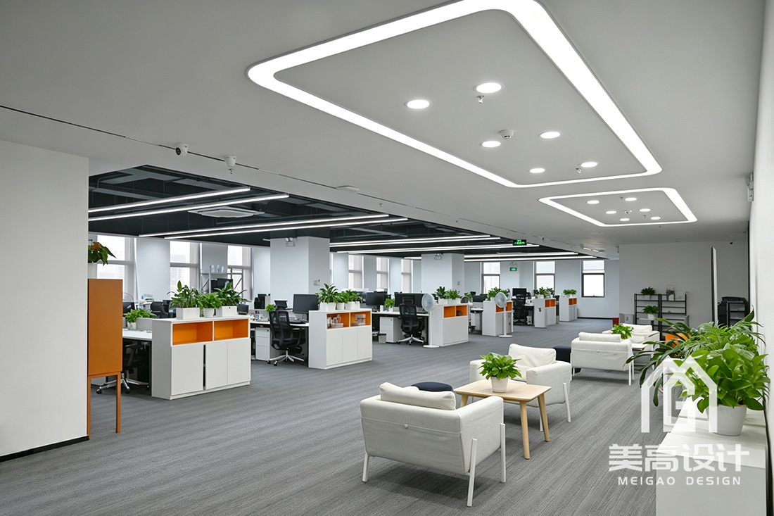 深圳办公室设计装修实景图 深圳办公室设计装修实景图